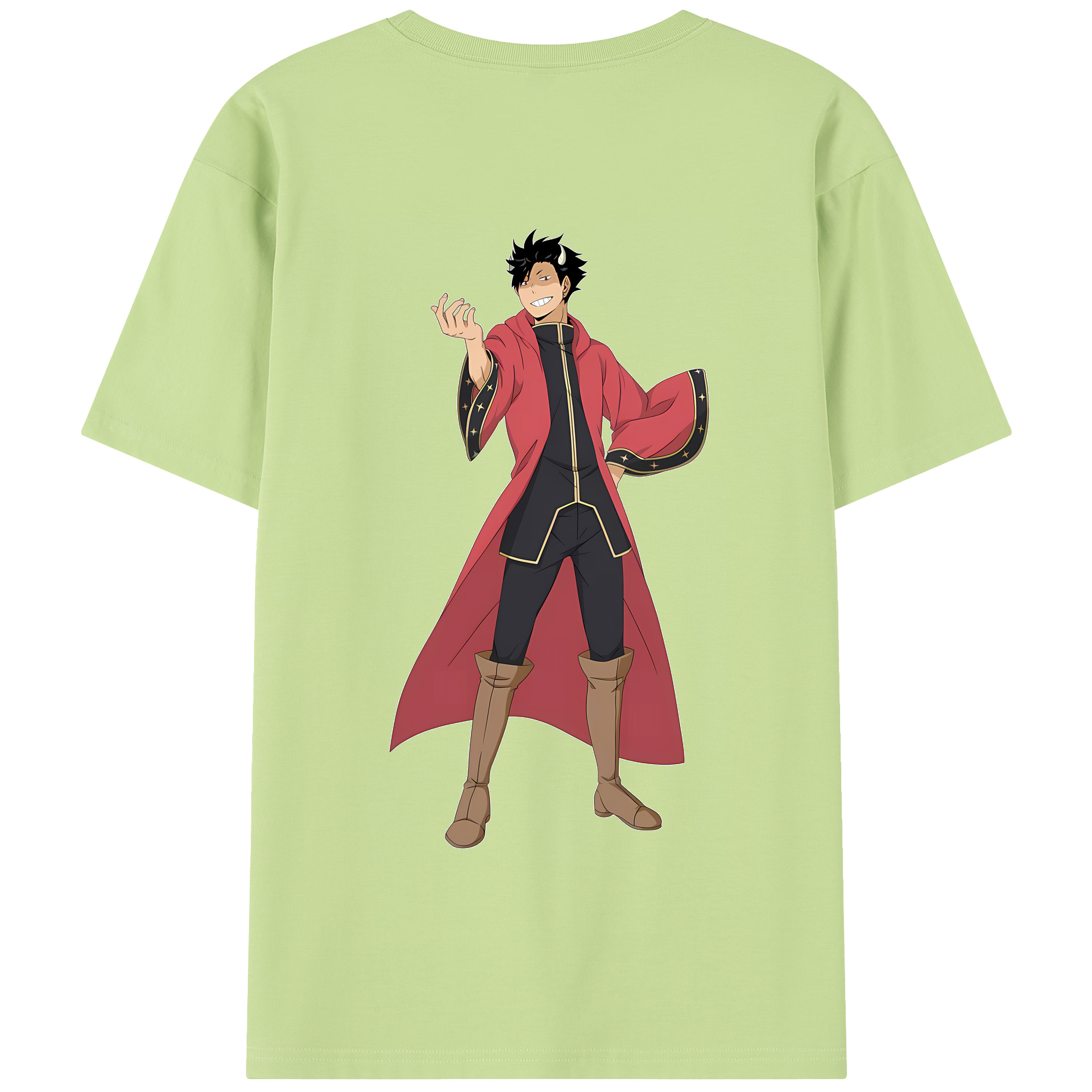 （画像用） ハイキュー!! Haikyu!! 綿100％半袖Tシャツ（背面プリント）